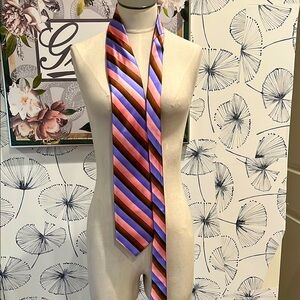 Ted Baker Striped Multicolor Tie